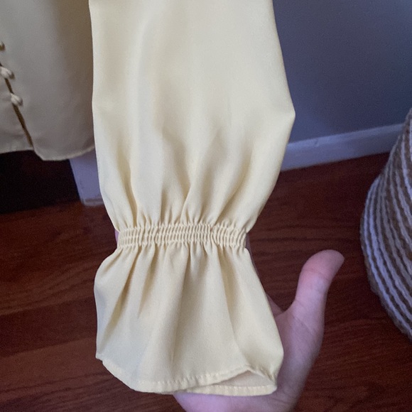 Alfani yellow blouse - Picture 6 of 6
